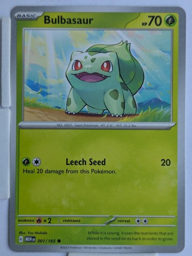 Bulbasaur 001 165 - bulbasaur, common