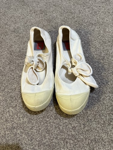 Bensimon canvas flat trainers - bensimon,