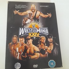 WWE - WrestleMania XXIV (DVD, 2008, 3-Disc Set) – Collector’s Edition Wrestling