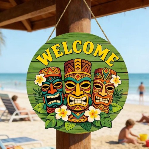 Rustic summer theme hawaiian - summer,