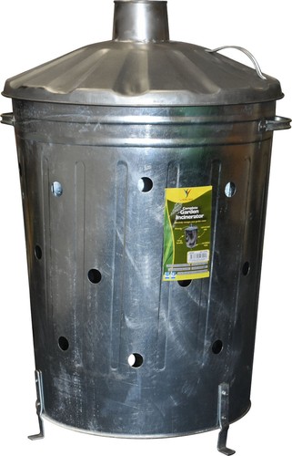 Large garden incinerator 90l - large,