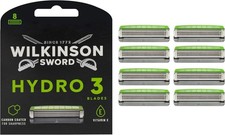 Wilkinson Sword Hydro 3 Razor Blades - Pack of 8