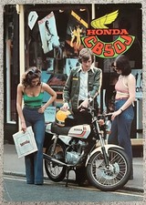 HONDA CB50J Motorcycle Sales Specification Leaflet c1970