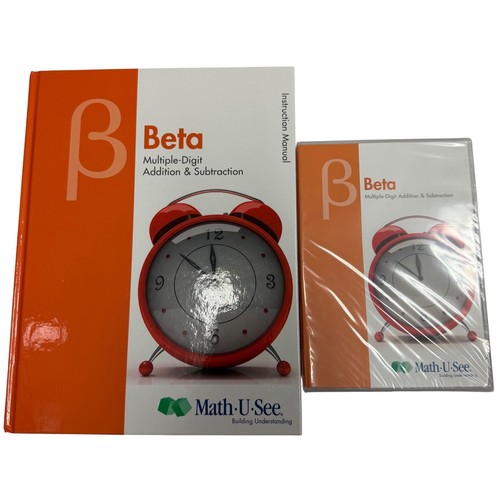 Math see beta multiple digit - math-u-see, multiple-digit