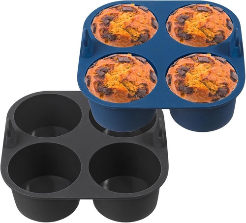 Silicone deep muffin - deep, tray