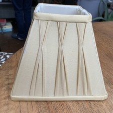 Laura Ashley Pinch Pleat  Bedside Lamp Shade -Gold