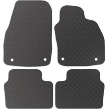for Vauxhall Astra H MK5 2004-2010 Black Rubber Tailored Car Mat 3mm 4pc Set