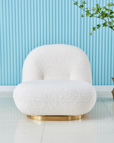 Kylie boucle swivel bubble - kylie,