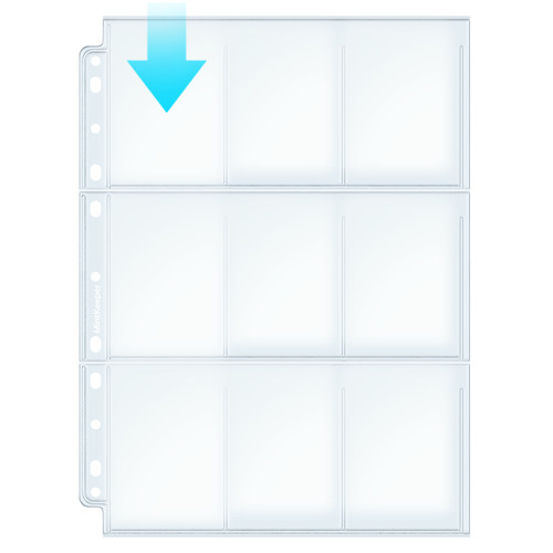 Mintkeeper clear pocket - mintkeeper, 9-pocket