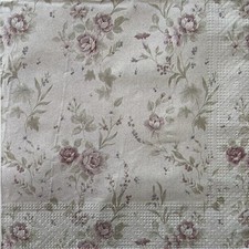 4 Luncheon paper napkins