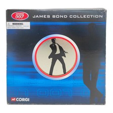 James Bond 007 Cars Film Canister Corgi 1:64 4-Piece Gift Set Collection 2003