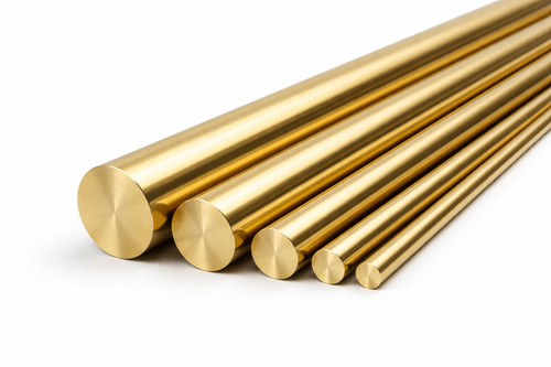 Brass round bar rod - round,