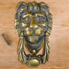 Antique Lion Head Door Knocker