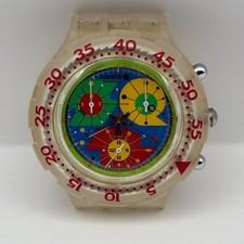 Vintage Swatch Aqua Chrono