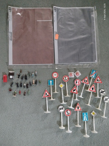 Model railway layout roof - model,