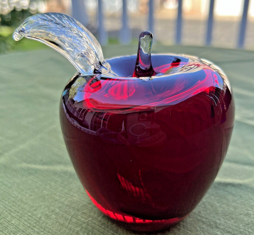 Titan art glass red - glass,