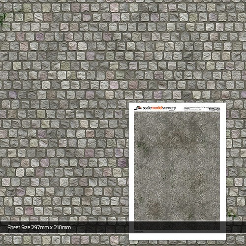 Cobblestone paving brick - x,