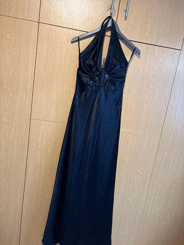 Monsoon black halter neck - black,
