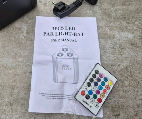 Led par light with - with, remote