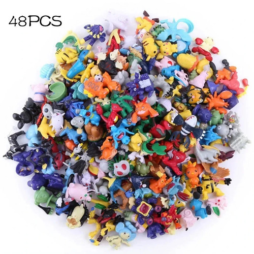 48pc pokémon action figures - pokémon,