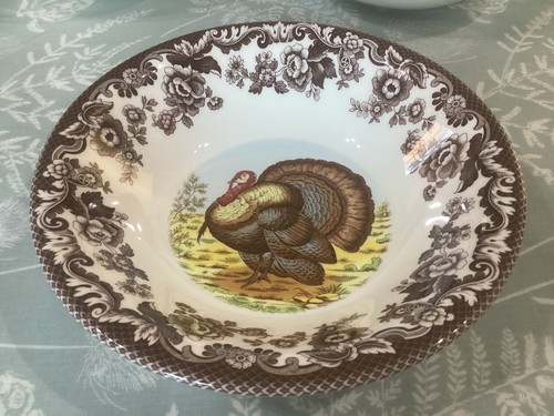 Spode woodland turkey - , 8”