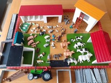 Britains Farm Toys Farm Animals, tractor, buildings playset
