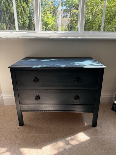 Antique navy blue painted - navy,