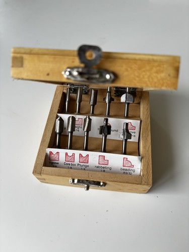 Router bit set 10pc metal - router,