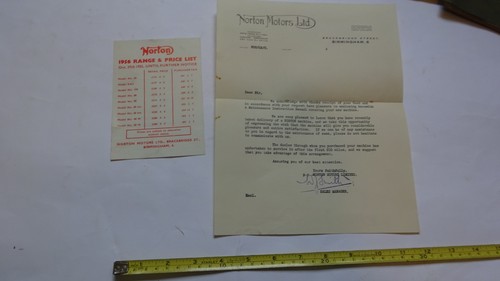 Norton 1956 model - norton, &
