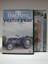 5 Classic / Vintage Tractor DVD's