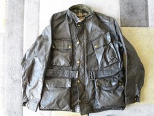 Mascot waxed cotton motorcycle