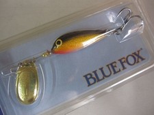 Blue Fox Vibrax Minnow Spin 4g G New VMS2 Rapala Lures