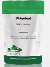 Ubiquinol 300MG Capsules – Heart Health & Energy Boost ECOVITS