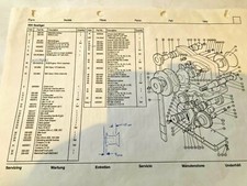 Simpson Lawrence Seatiger Windlass, Model 555 Windlass spares   Choose from menu