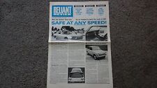 RELIANT REBEL  REGAL REVIEW SALES BROCHURE 1966