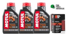 MOTUL 7100 10W30 K&N Oil &