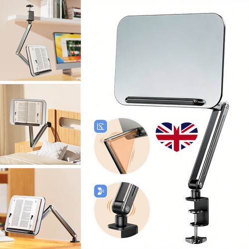 Aluminum desk clamp - aluminum, stand