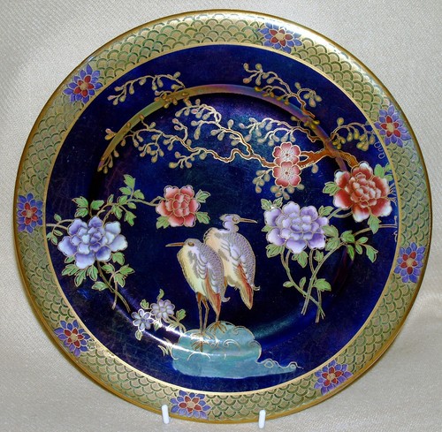 Maling superb lustre plaque - -,