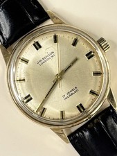 J W BENSON Vintage 1960’s Men’s Manual Incabloc 17 Jewels Gold Dress Watch - 338