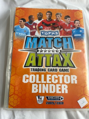 Topps match attax 2009 - match, 2009/10