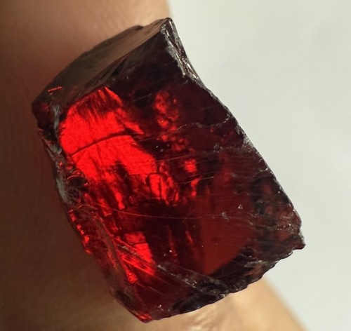 Natural garnet - ct,