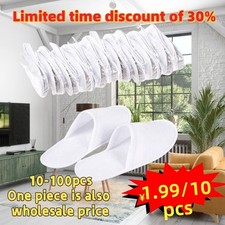 1-10 Pair Disposable Slippers
