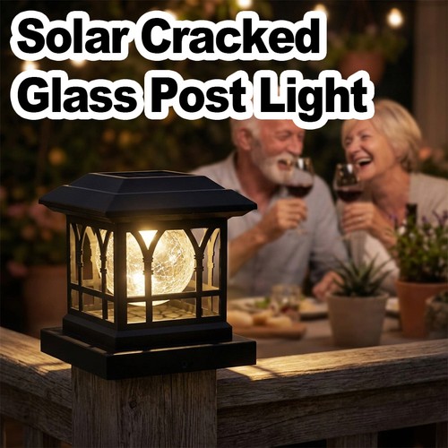 Solar post cap lights - cap,