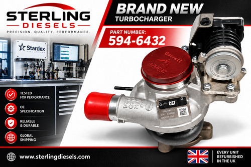 Cat 5946432 gt17 turbo - gt17, engine