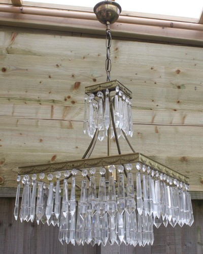 Vintage chandelier french - vintage,