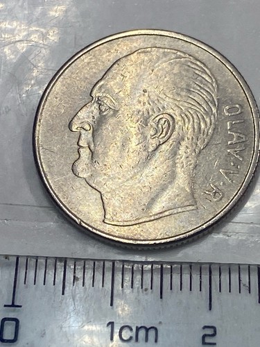 Coin norway crown 1973 - 1, olav