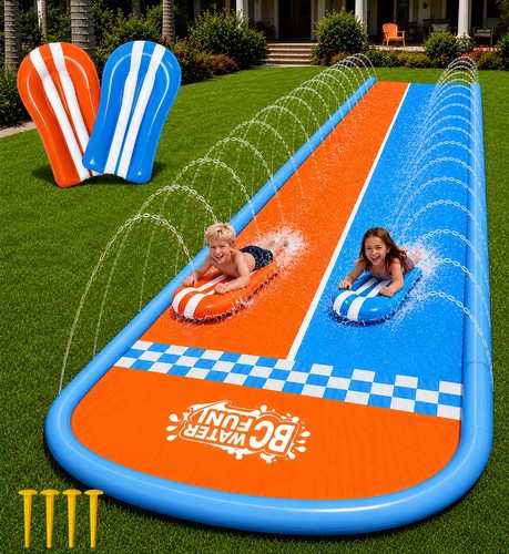 Water slide with - with, 2