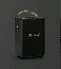 MARSHALL TUFTON – Portable Bluetooth Speaker – Black & Brass 20+ Hours Playtime