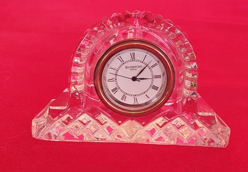 Waterford crystal small mantel - small,