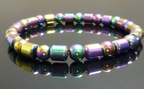 Rainbow magnetic hematite - magnetic,